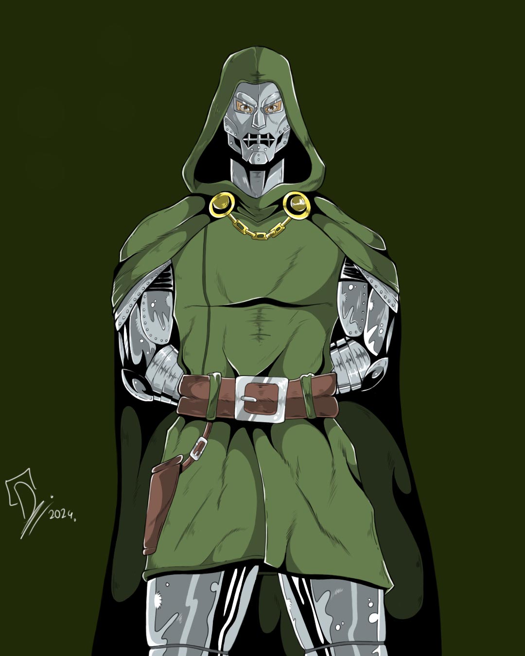 doctor-doom-color-y-fondo-verde